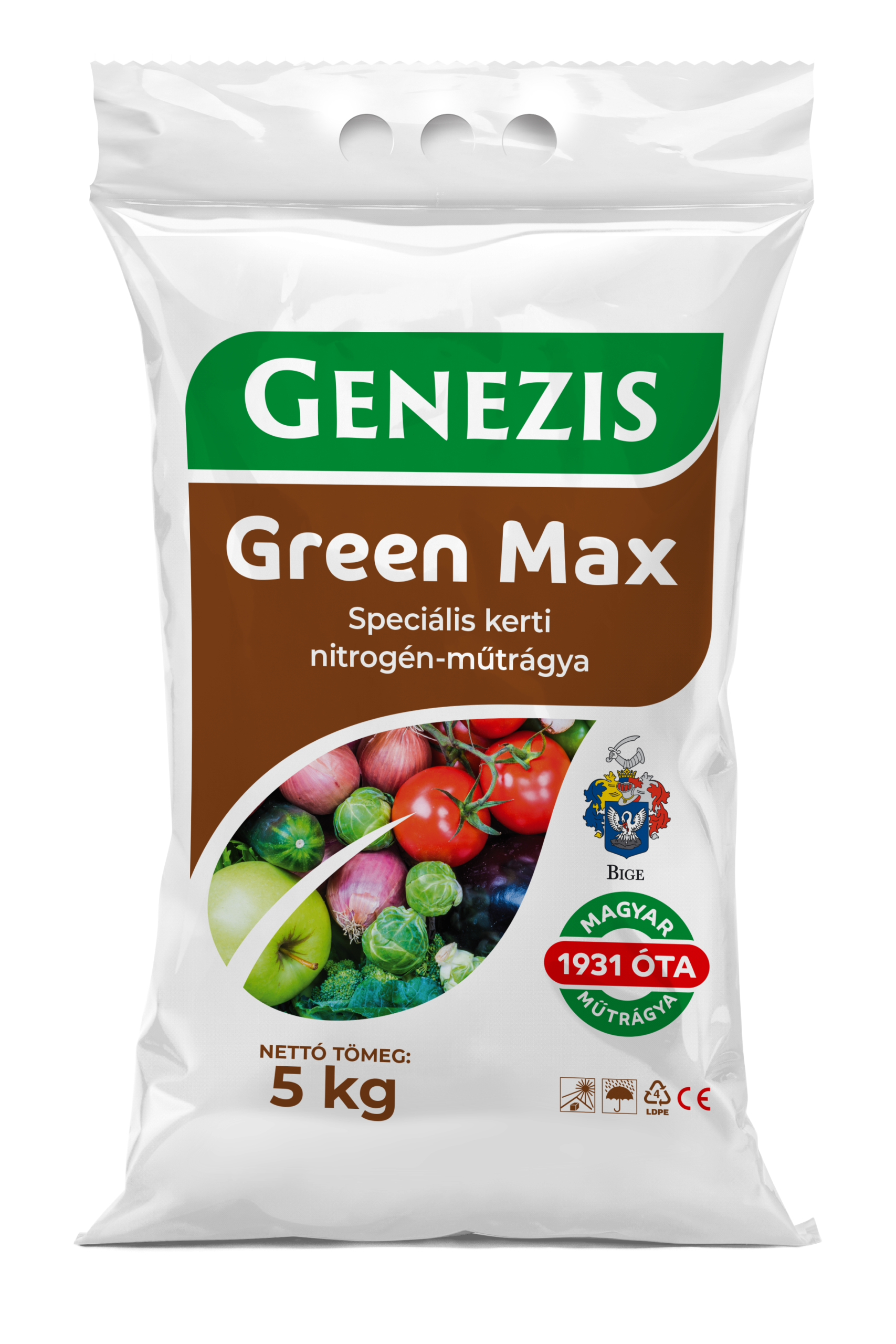 GENEZIS GREEN MAX SPECIÁLIS KERTI NITROGÉN-MŰTRÁGYA - Genezis
